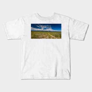 Grand Teton Mountain Range Kids T-Shirt